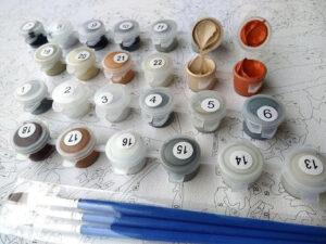 Комплектация картины по номерам 3 Комплектация картины по номерам 3