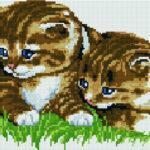 Алмазная мозаика Маленькие котята (Brushme EF031)