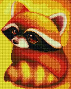 Алмазная мозаика Милый енотик (Brushme EF143)