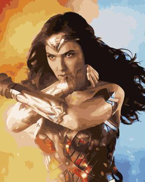 Картина по номерам Супер женщина (Brushme GX27932)