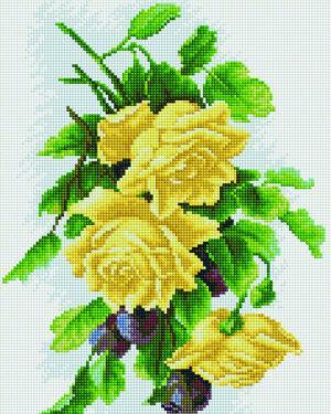 Алмазная мозаика Золотые розы (Brushme EF096)