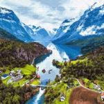 Картина по номерам Альпы (Brushme GX28730)