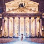 Картина по номерам Балерина у театра (Brushme GX28894)