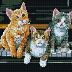 Алмазная мозаика Игривые котята (Brushme GF2960)