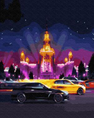 Картина по номерам Ночная жизнь (Brushme GX28903)