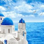 Картина по номерам Облака Санторини (Brushme GX29448)