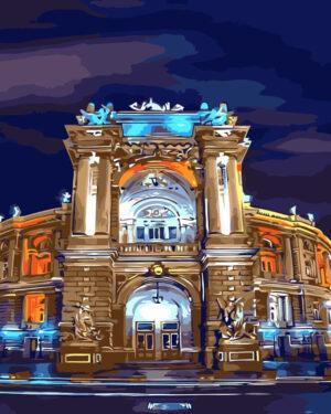 Картина по номерам Оперный театр Одесса (Колесников Дмитрий) (Brushme GX8423)
