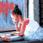 Картина по номерам Маленькая балерина (Brushme GX25790)
