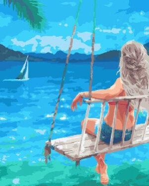 Картина по номерам Морские качели (Brushme GX24309)