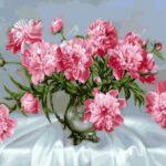Картина по номерам Розовые пионы (Brushme GX8881)