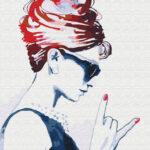 Картина по номерам Стильная Одри (Brushme GX26888)