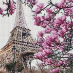 Алмазная мозаика Цветение в Париже (Brushme GF3861)