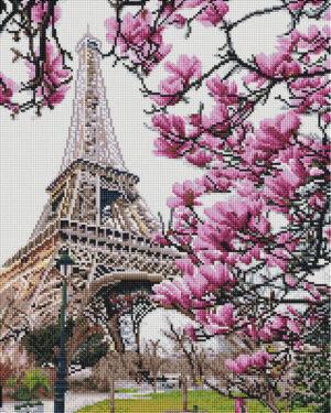 Алмазная мозаика Цветение в Париже (Brushme GF3861)