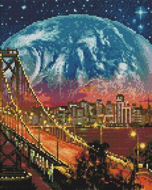 Алмазная мозаика Манхэттенский мост (Brushme GF4063)