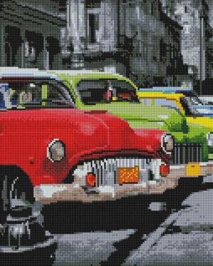 Алмазная мозаика Ретроавтомобили на Кубе (Brushme GF2723)