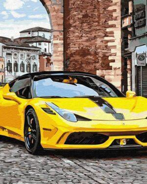 Картина по номерам Скоростной Lamborghini (Brushme GX27259)