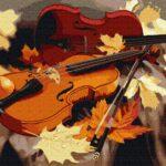 Картина по номерам Золотая скрипка (Brushme GX34202)
