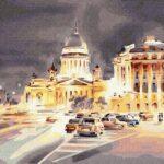 Картина по номерам Свет ночного города (Brushme GX35213)