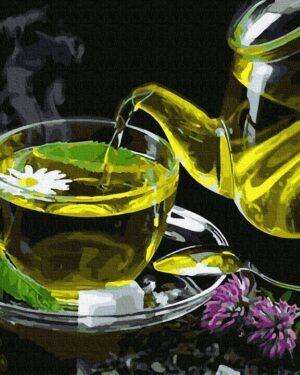 Картина по номерам Травяной чай (Brushme GX35221)
