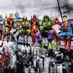 Картина по номерам Команда супергероев (Brushme PGX25864)