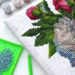 Алмазная картина-раскраска Спелые персики (Brushme GZS1139)