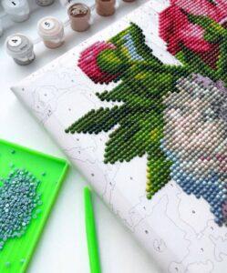 Алмазная картина-раскраска набор фото 1 Алмазная картина-раскраска набор фото 1