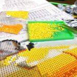 Алмазная картина-раскраска Спелые персики (Brushme GZS1139)