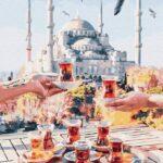 Картина по номерам Чаепитие в Стамбуле (Brushme PGX34798)