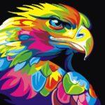 Картина по номерам Радужный орел (Brushme GX26195)