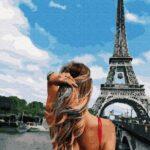 Картина по номерам Красавица в Париже (Brushme GX36151)