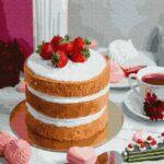 Картина по номерам Ягодный десерт (Brushme GX37548)