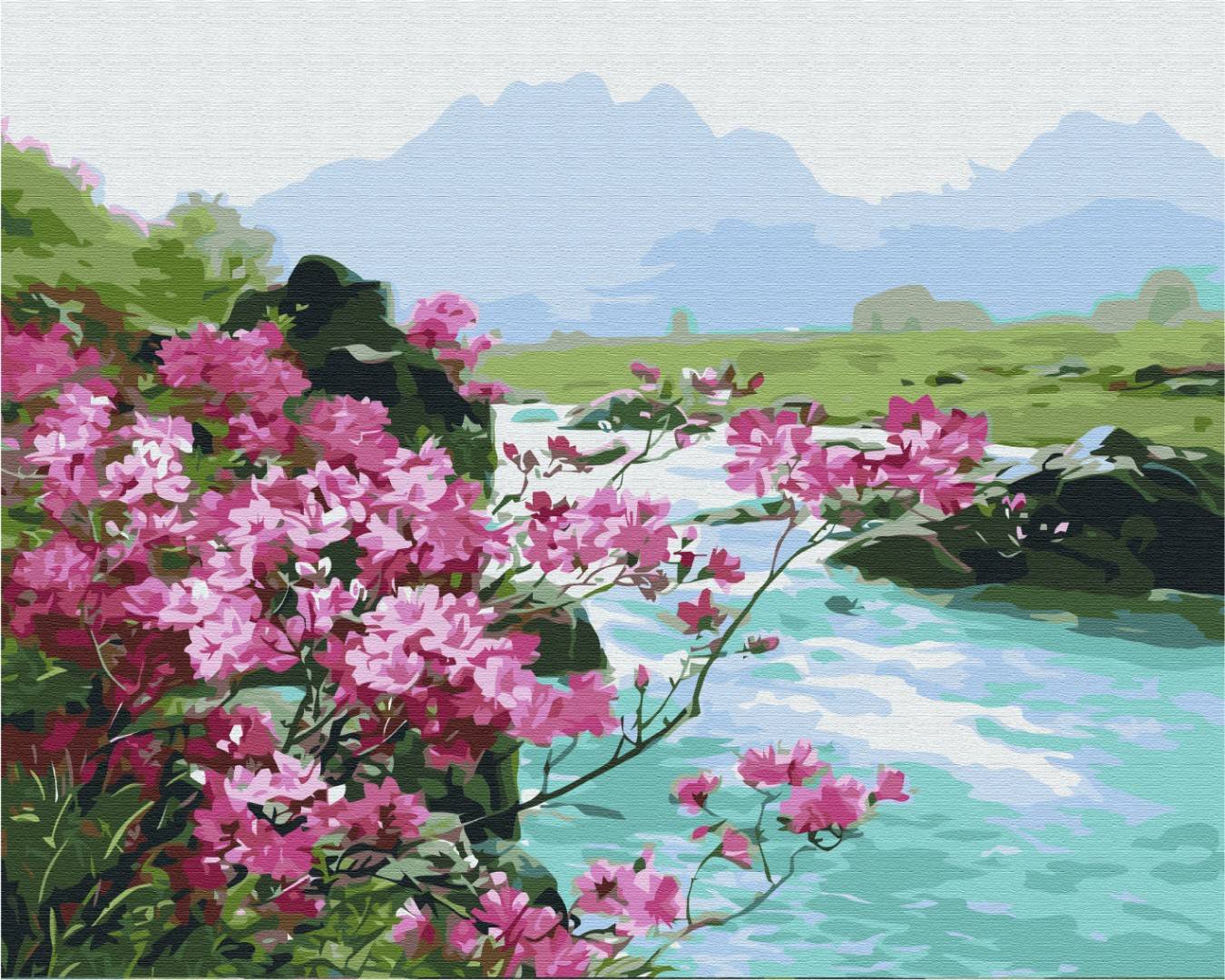 Картина по номерам Горные цветы (Brushme BS51394) Картина по номерам Горные цветы (Brushme BS51394)