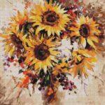 Картина по номерам Натюрморт с подсолнухами (Brushme BS51415)