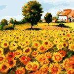 Картина по номерам Родные поля (Brushme GX8316)