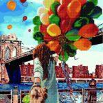 Алмазная картина-раскраска Следуй за мной (Brushme GZS1006)