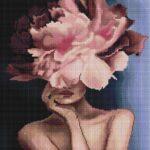 Алмазная мозаика Изящный цветочек (Brushme GF4803)