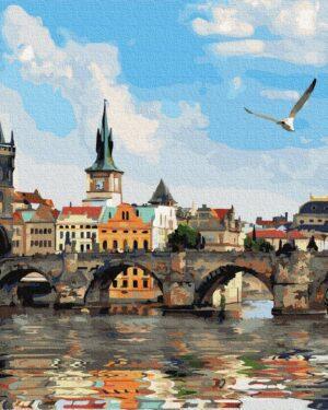 Картина по номерам Карлов мост в Праге (Brushme GX33779)