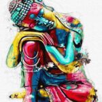 Картина по номерам Задумчивый Будда (Brushme GX38021)