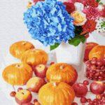 Картина по номерам Тыквенный натюрморт (Brushme GX38497)
