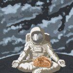 Картина по номерам Космическое спокойствие (Brushme GX39760)
