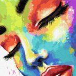 Картина по номерам Женщина в красках (Brushme PGX37607)