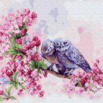 Картина по номерам Влюбленные совушки (Brushme GX33240)