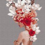 Картина по номерам Цветочная тиара (Brushme BS36695)