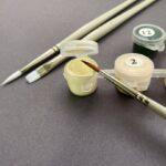 Нейлоновые кисти, адаптированные под картины по номерам (Brushme BP333)