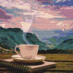 Картина по номерам Утро с видом на горы (Brushme BS24686)