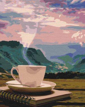 Картина по номерам Утро с видом на горы (Brushme BS24686)