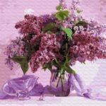 Картина по номерам Любимая сирень (Brushme BS34024)