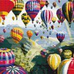 Картина по номерам Разноцветные шары (Brushme BS6524)
