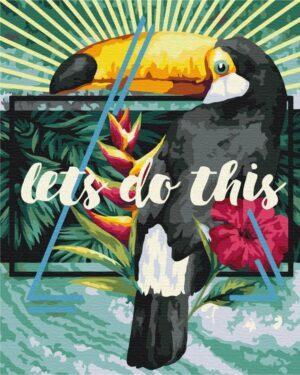 Картина по номерам Летний принт (Brushme BS52420)