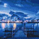 Картина по номерам Северное сияние (Brushme BS52595)